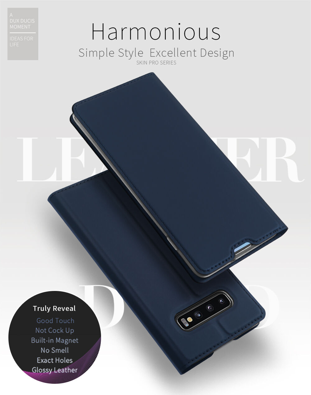 Dux Ducis Skin Pro flipové pouzdro pro Samsung Galaxy S10 - černé