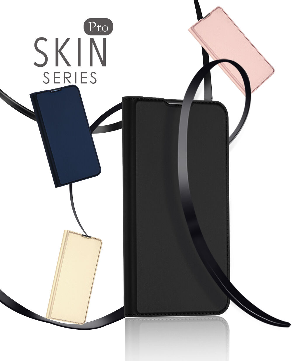 Dux Ducis Skin Pro flipové pouzdro pro Samsung Galaxy S10 - černé