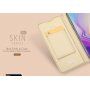 Dux Ducis Skin Pro flipové pouzdro pro Samsung Galaxy S10 Plus - růžovozlaté