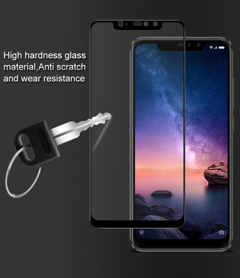 Imak super odolné tvrzené sklo na na celou přední stranu Xiaomi Redmi Note 6 Pro - černé
