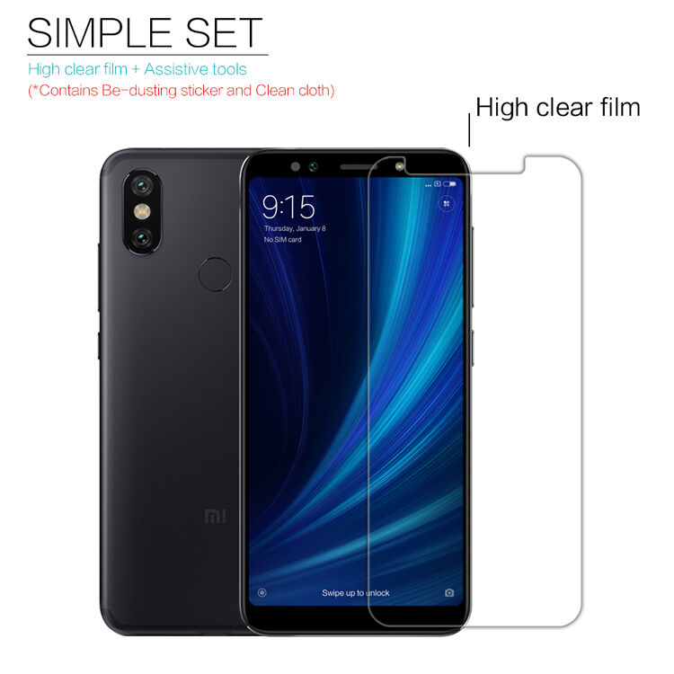Nillkin ochranná anti-fingerprint fólie pro Xiaomi Mi A2 - křišťálově čirá