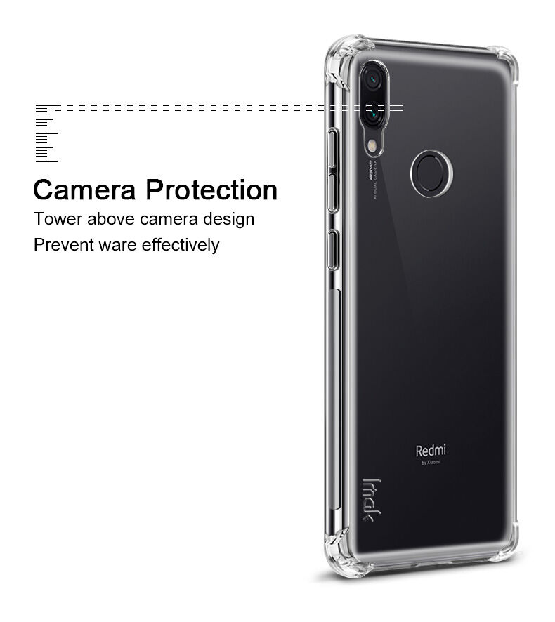 Imak nárazuvzdorný kryt s ochranou displeje pro Xiaomi Redmi Note 7 - černý