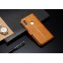 LC.imeeke peněženkové kožené pouzdro pro Xiaomi Redmi Note 6 Pro - černé