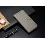LC.imeeke peněženkové kožené pouzdro pro Xiaomi Redmi Note 6 Pro - kávové