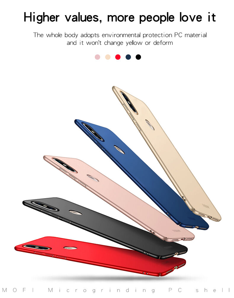 Mofi ultratenký matný kryt pro Xiaomi Redmi Note 6 Pro -  zlatý