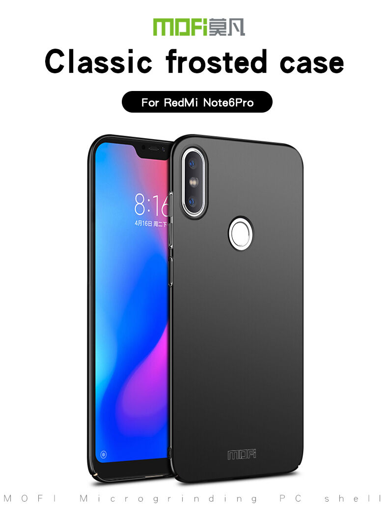 Mofi ultratenký matný kryt pro Xiaomi Redmi Note 6 Pro - červený