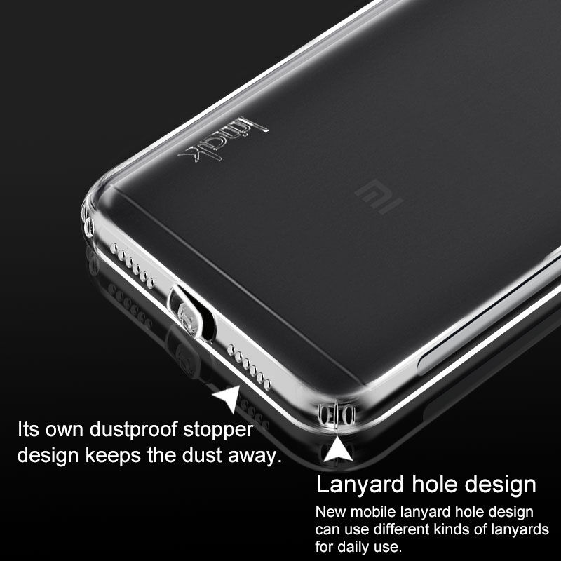 Imak nárazuvzdorný kryt s ochranou displeje pro Xiaomi Redmi Note 6 Pro - transparentní