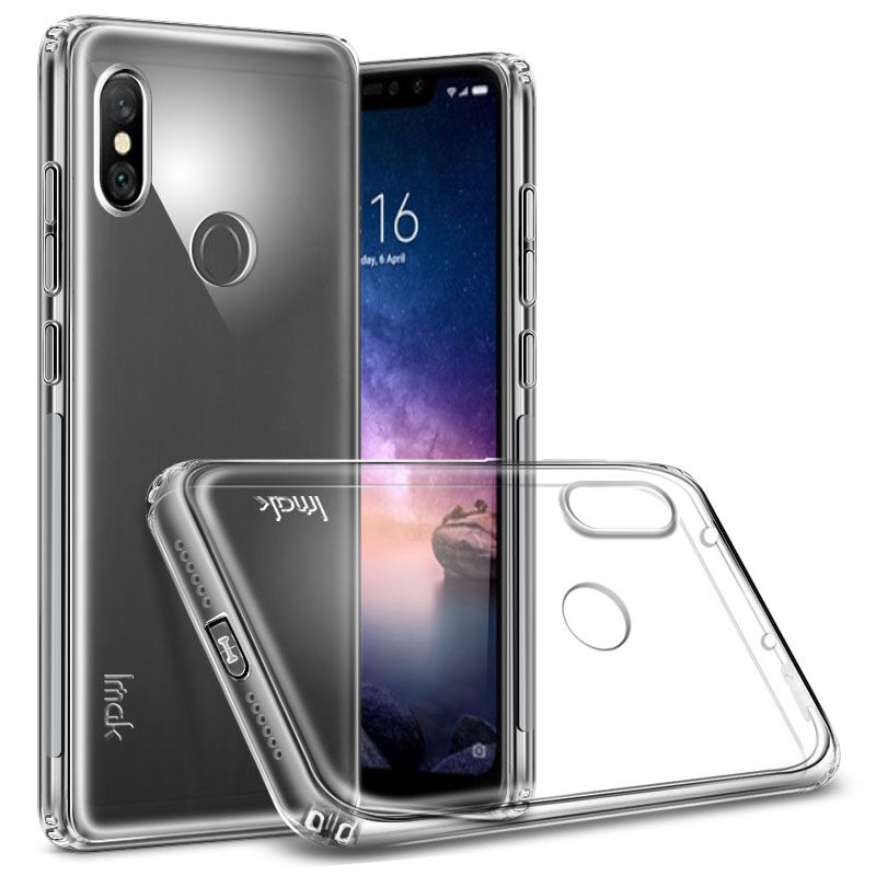 Imak nárazuvzdorný kryt s ochranou displeje pro Xiaomi Redmi Note 6 Pro - transparentní