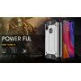 Super odolný kryt Armor pro Xiaomi Redmi Note 6 Pro - stříbrný