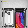 Super odolný kryt Armor pro Xiaomi Redmi Note 6 Pro - stříbrný