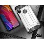 Super odolný kryt Armor pro Xiaomi Redmi Note 6 Pro - stříbrný