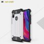 Super odolný kryt Armor pro Xiaomi Redmi Note 6 Pro - stříbrný