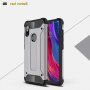 Super odolný kryt Armor pro Xiaomi Redmi Note 6 Pro - stříbrný