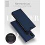 Dux Ducis ochranné kožené pouzdro pro Xiaomi Redmi Note 6 Pro - tmavě modré