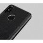 Kryt s broušenou a koženou texturou pro Xiaomi Mi A2 Lite / Redmi 6 Pro  - černý