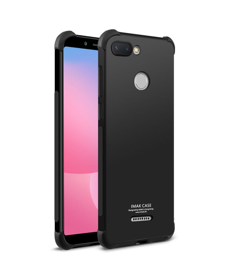 Imak nárazuvzdorný kryt s ochranou displeje pro Xiaomi Redmi 6 - matný černý