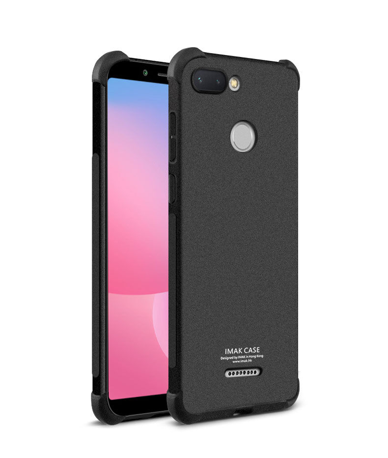 Imak nárazuvzdorný kryt s ochranou displeje pro Xiaomi Redmi 6 - matný černý