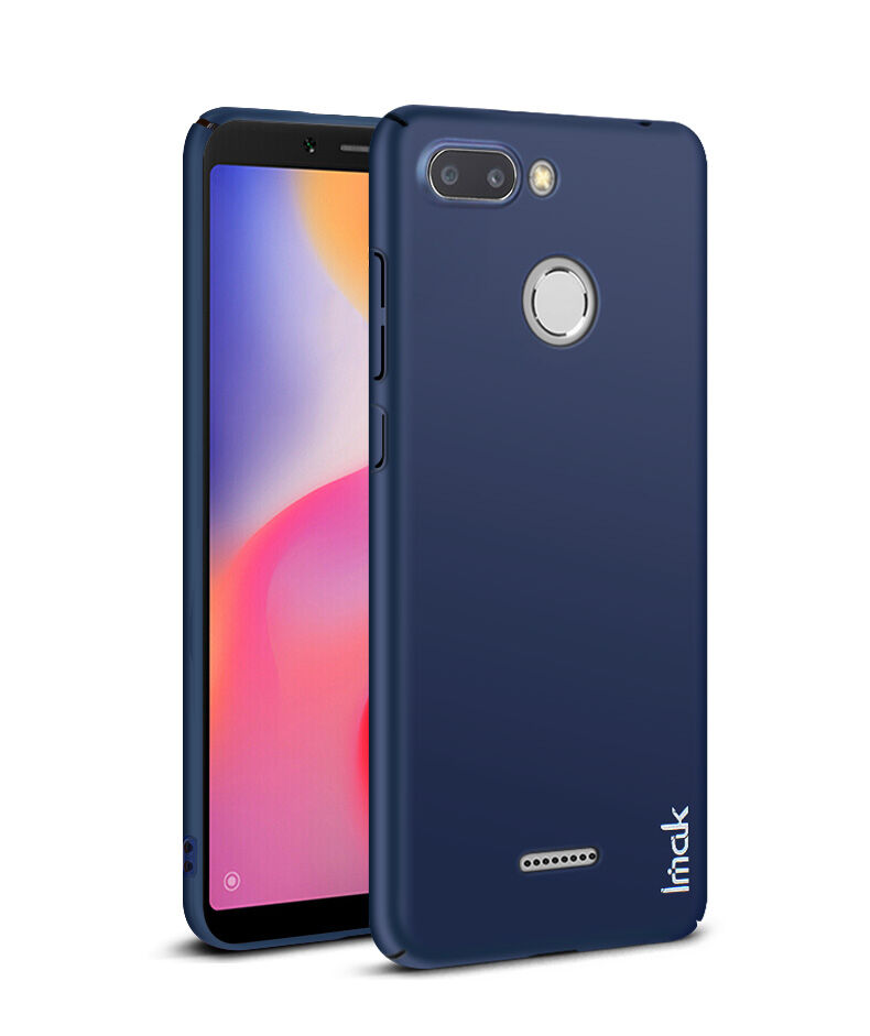Imak hladký kryt s ochranou displeje pro Xiaomi Redmi 6 - modrý