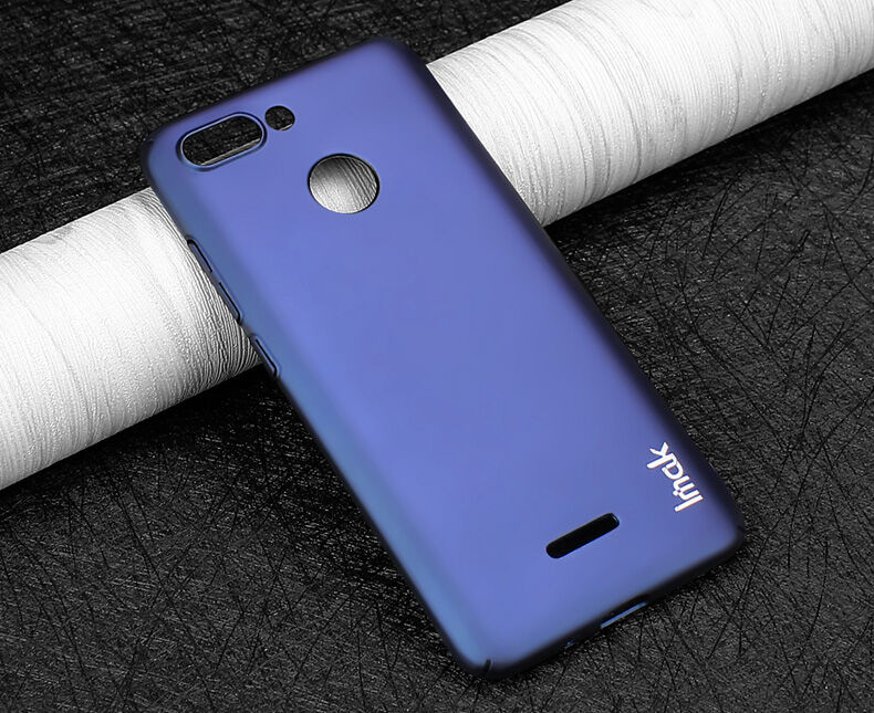 Imak hladký kryt s ochranou displeje pro Xiaomi Redmi 6 - modrý