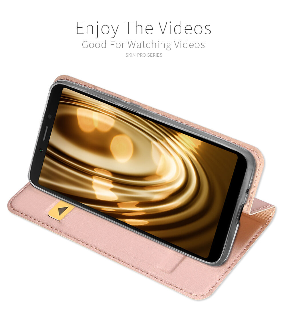Dux Ducis ochranné kožené pouzdro pro Xiaomi Redmi 6 - tmavě modré