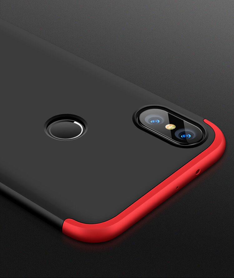 GKK ochranný kryt na zadní i přední část pro Xiaomi Mi A2 - růžovozlatý