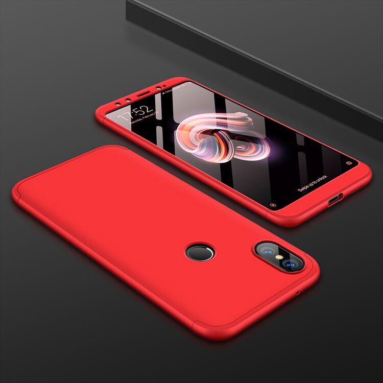 GKK ochranný kryt na zadní i přední část pro Xiaomi Mi A2 - růžovozlatý