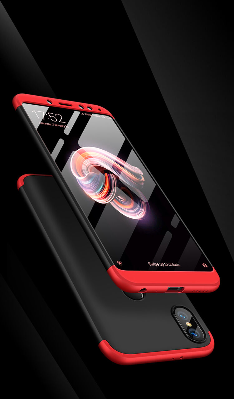 GKK ochranný kryt na zadní i přední část pro Xiaomi Mi A2 - červený