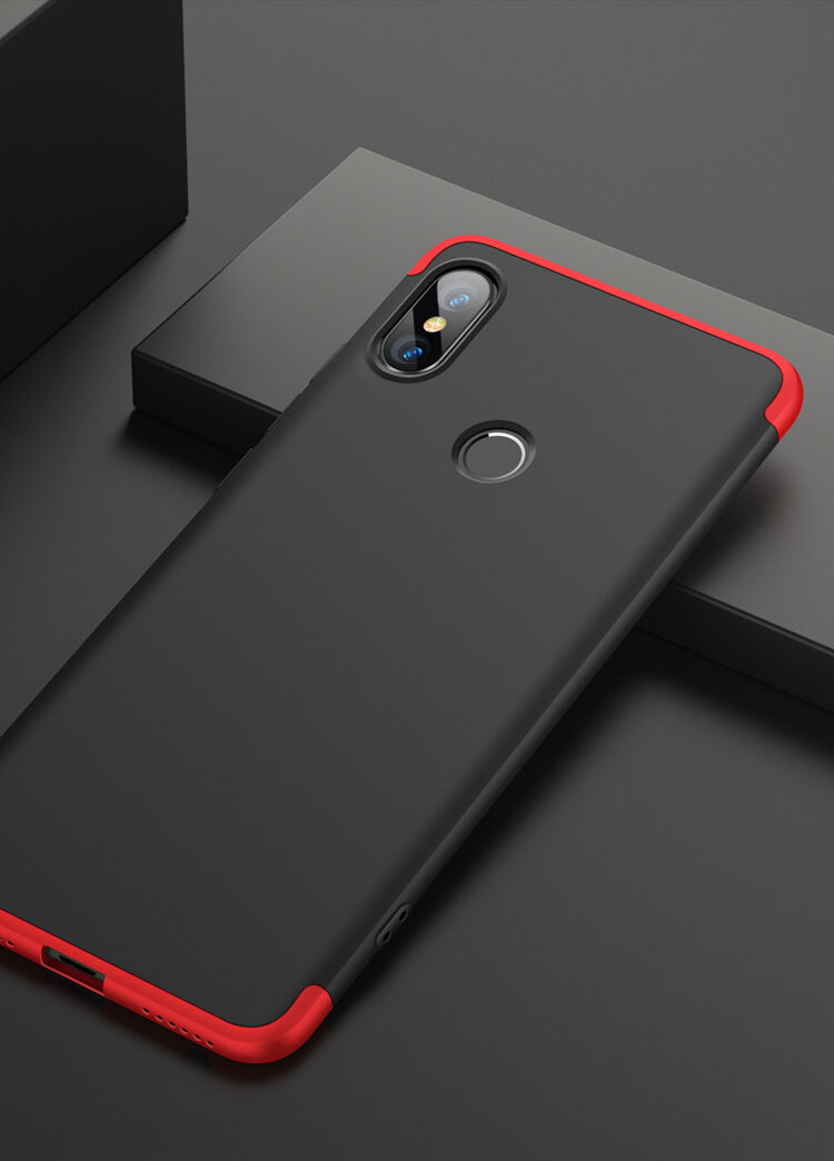 GKK ochranný kryt na zadní i přední část pro Xiaomi Mi A2 - červený