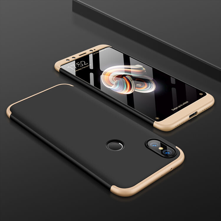 GKK ochranný kryt na zadní i přední část pro Xiaomi Mi A2 - černý
