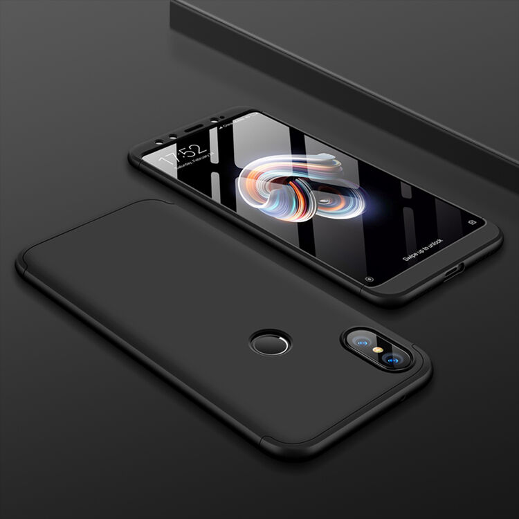 GKK ochranný kryt na zadní i přední část pro Xiaomi Mi A2 - černý