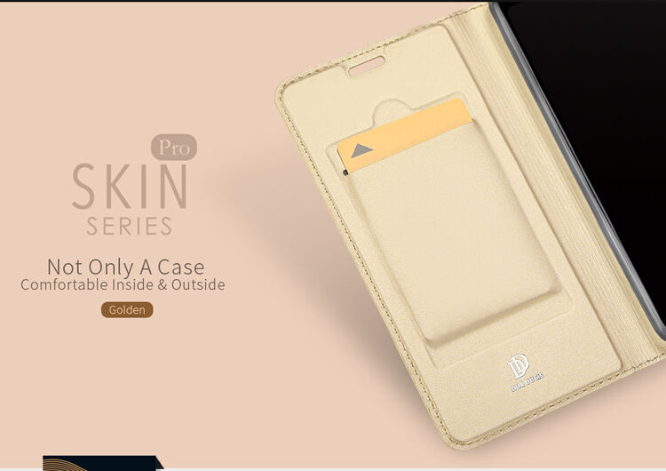Dux Ducis ochranné kožené pouzdro pro Xiaomi Mi A2 - tmavě šedé