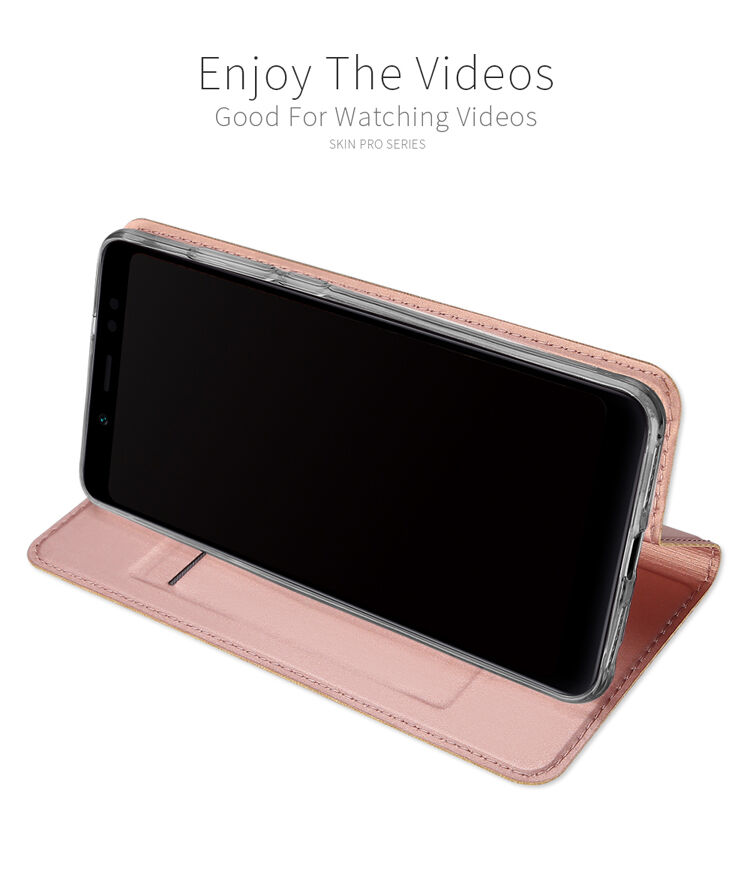 Dux Ducis ochranné kožené pouzdro pro Xiaomi Mi A2 - tmavě šedé