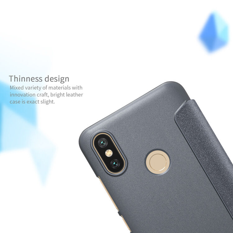 Nillkin ochranné pouzdro s průhledem pro Xiaomi Mi A2 - černé