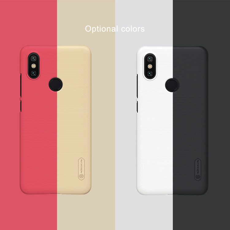 Nillkin ochranný drážkovaný kryt pro Xiaomi Mi A2 - černý