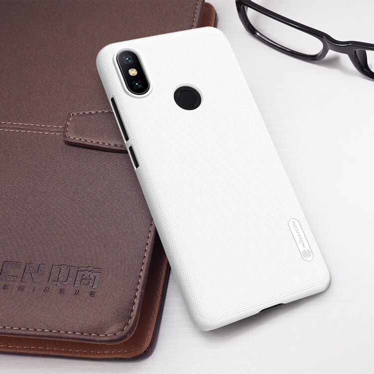 Nillkin ochranný drážkovaný kryt pro Xiaomi Mi A2 - černý