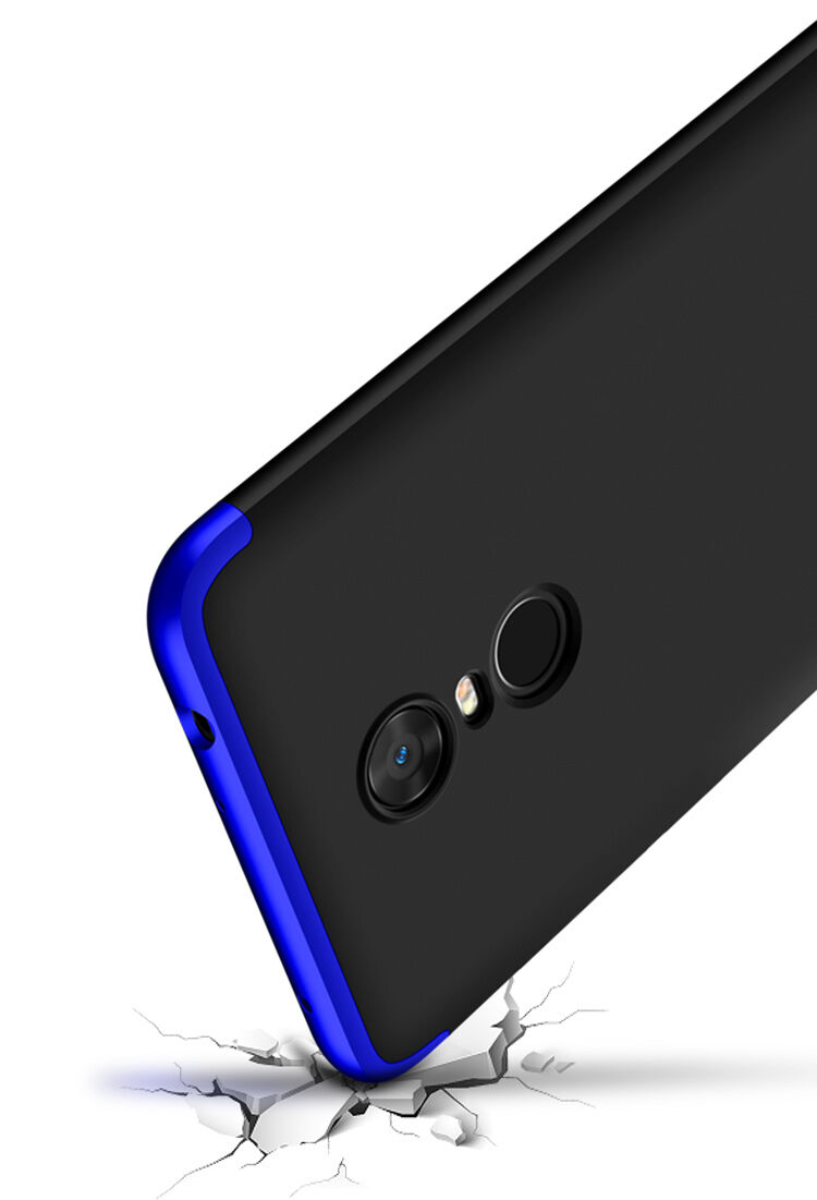 GKK zadní kryt s ochranou hran pro Xiaomi Redmi Note 5 - zlatý