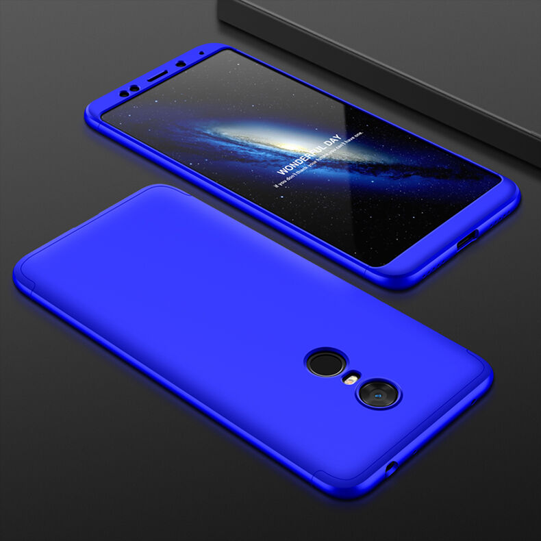 GKK zadní kryt s ochranou hran pro Xiaomi Redmi Note 5 - růžovozlatý
