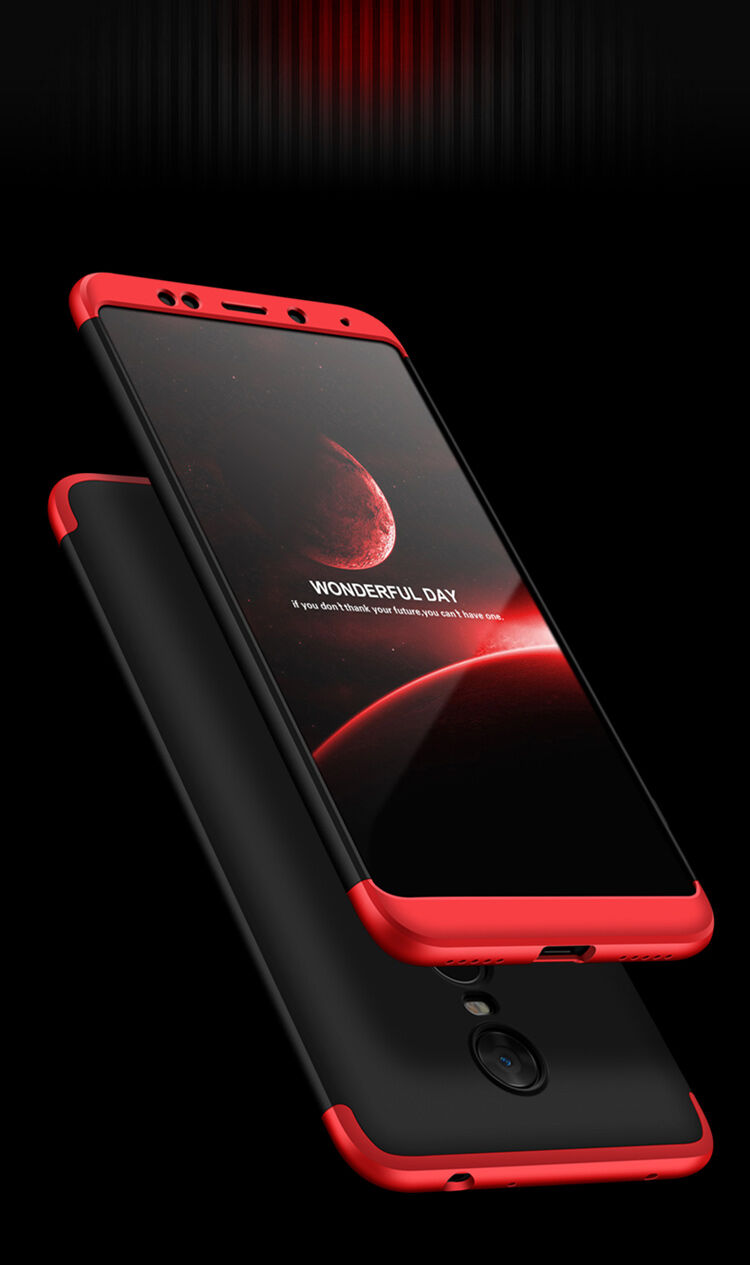 GKK zadní kryt s ochranou hran pro Xiaomi Redmi Note 5 - černý