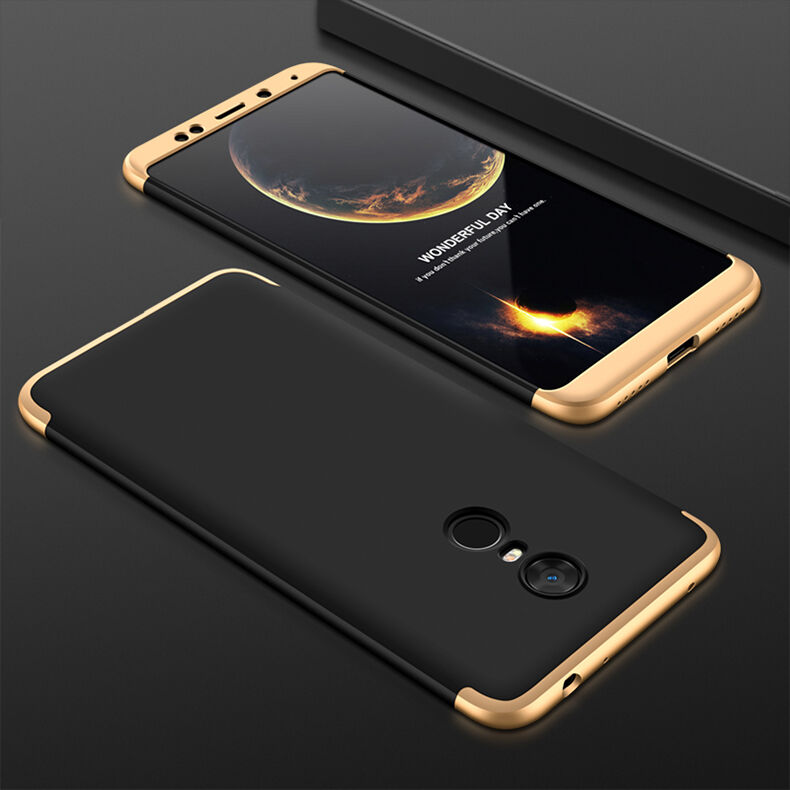 GKK zadní kryt s ochranou hran pro Xiaomi Redmi Note 5 - černý