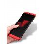 GKK zadní kryt s ochranou hran pro Xiaomi Redmi Note 5 - červenočerný