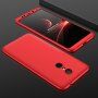 GKK zadní kryt s ochranou hran pro Xiaomi Redmi Note 5 - červenočerný