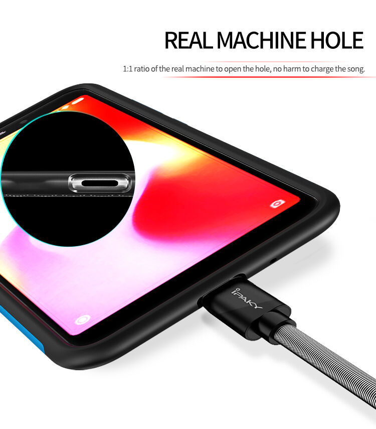 Ipaky kryt s texturou karbonových vláken pro Xiaomi Redmi 6 - černý