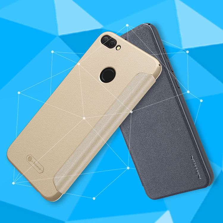 Nillkin Sparkle flipový kryt pro Honor 9 (2018) - černý