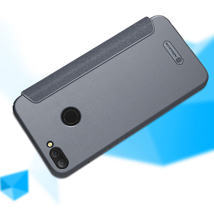 Nillkin Sparkle flipový kryt pro Honor 9 (2018) - černý