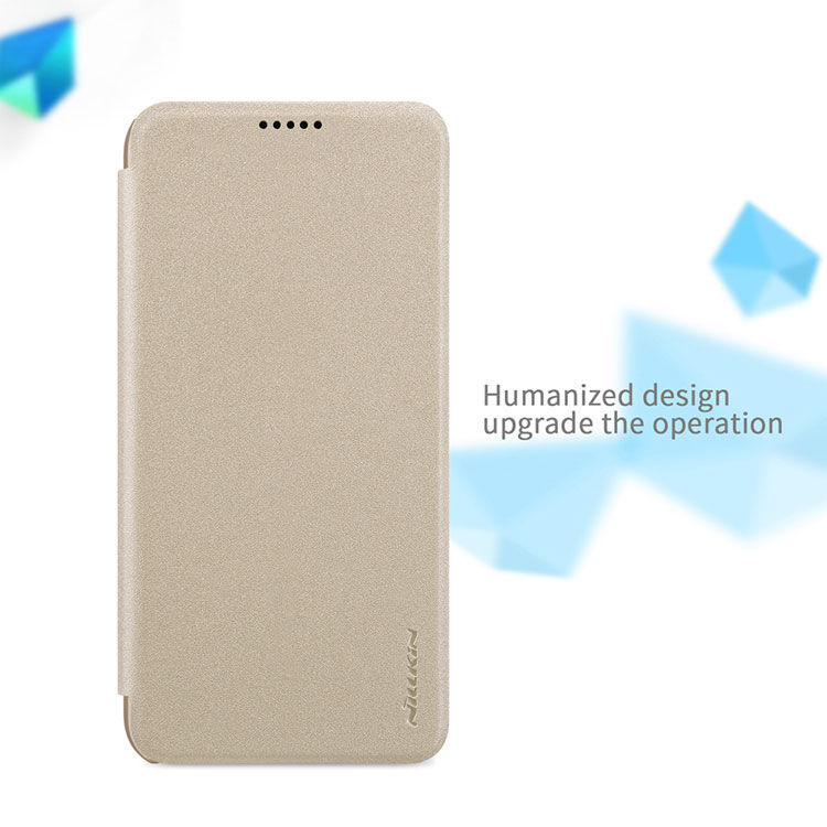 Nillkin Sparkle flipový kryt pro Honor 9 (2018) - černý