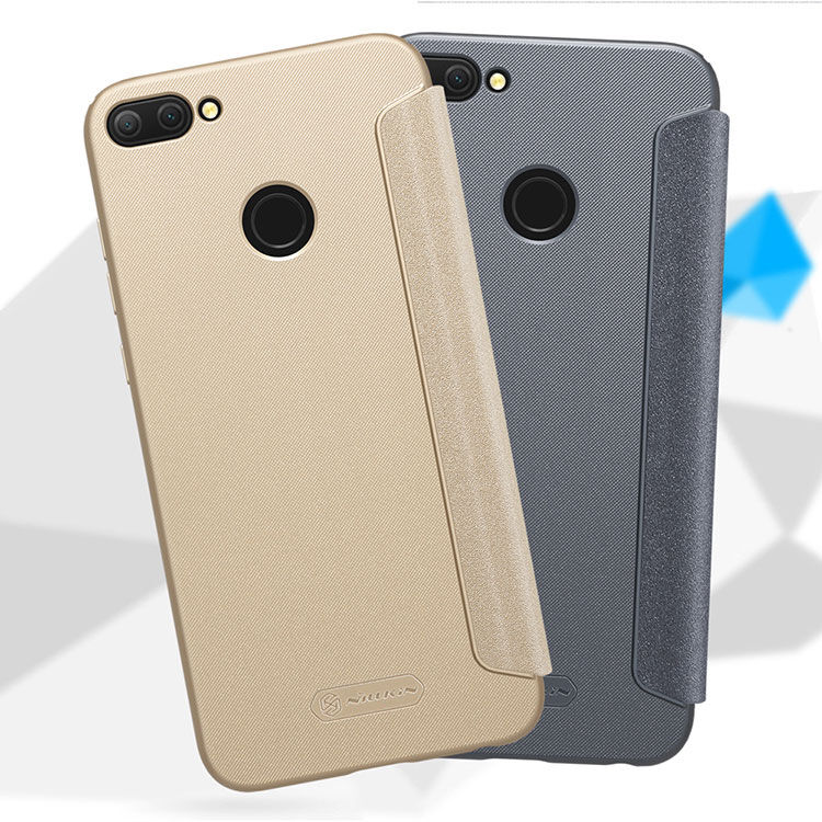 Nillkin Sparkle flipový kryt pro Honor 9 (2018) - černý