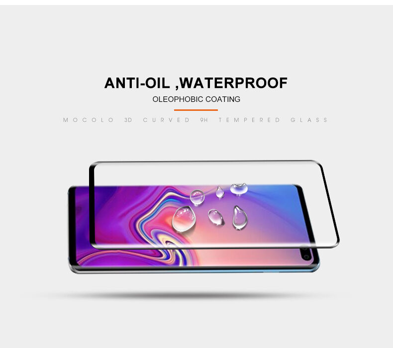Mocolo Tvrzené sklo 3D pro Samsung Galaxy S10 Plus - černé
