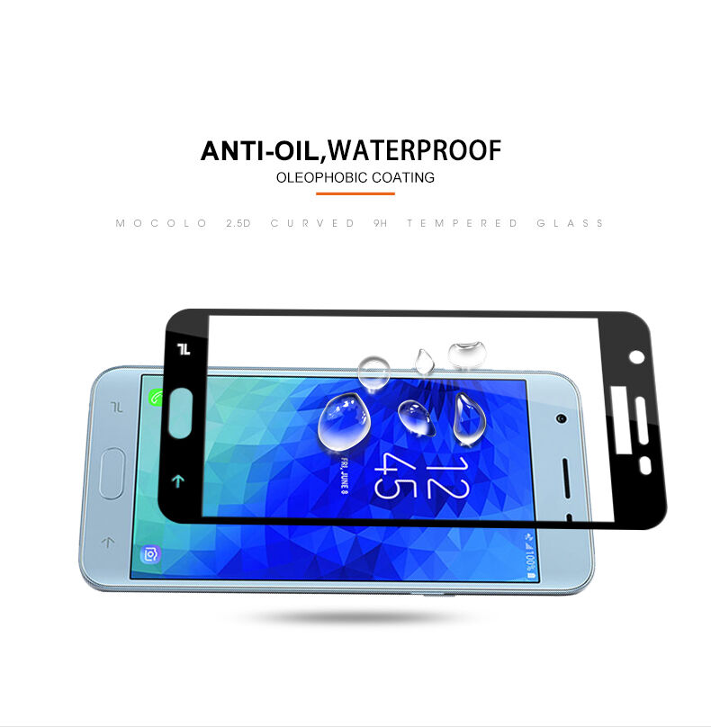 Mocolo Tvrzené sklo 3D pro Samsung Galaxy J3 (2018) - černé