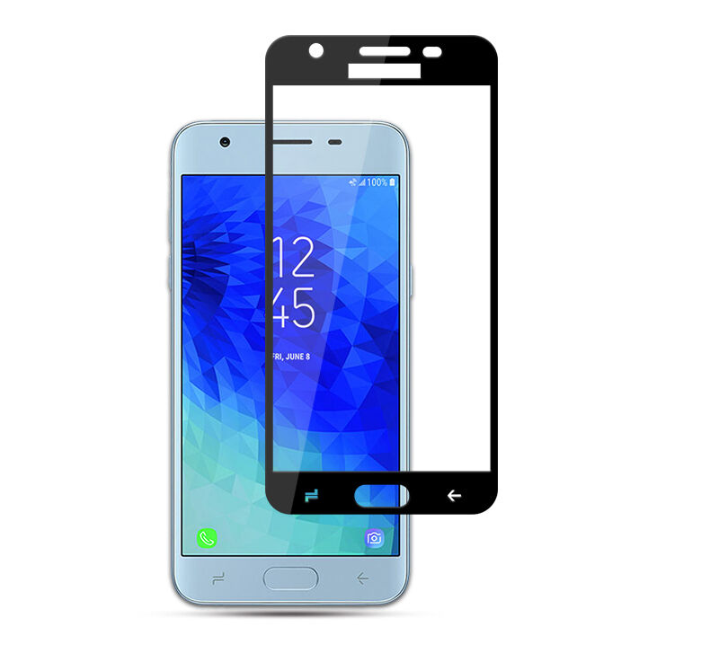 Mocolo Tvrzené sklo 3D pro Samsung Galaxy J3 (2018) - černé