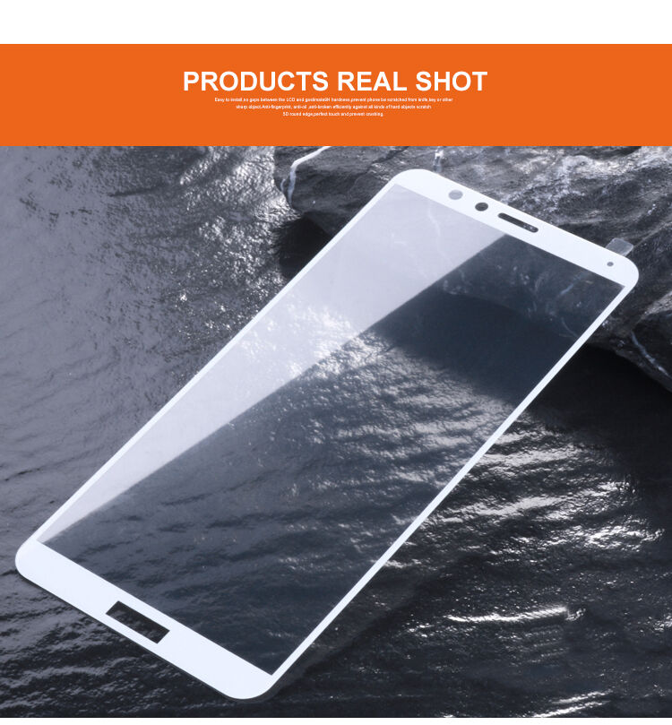 Mocolo Tvrzené sklo 3D pro Honor 7X  - bílé